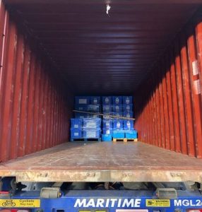 Aquabox Shipment to Yemen