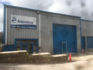 Aquabox Depot Sign